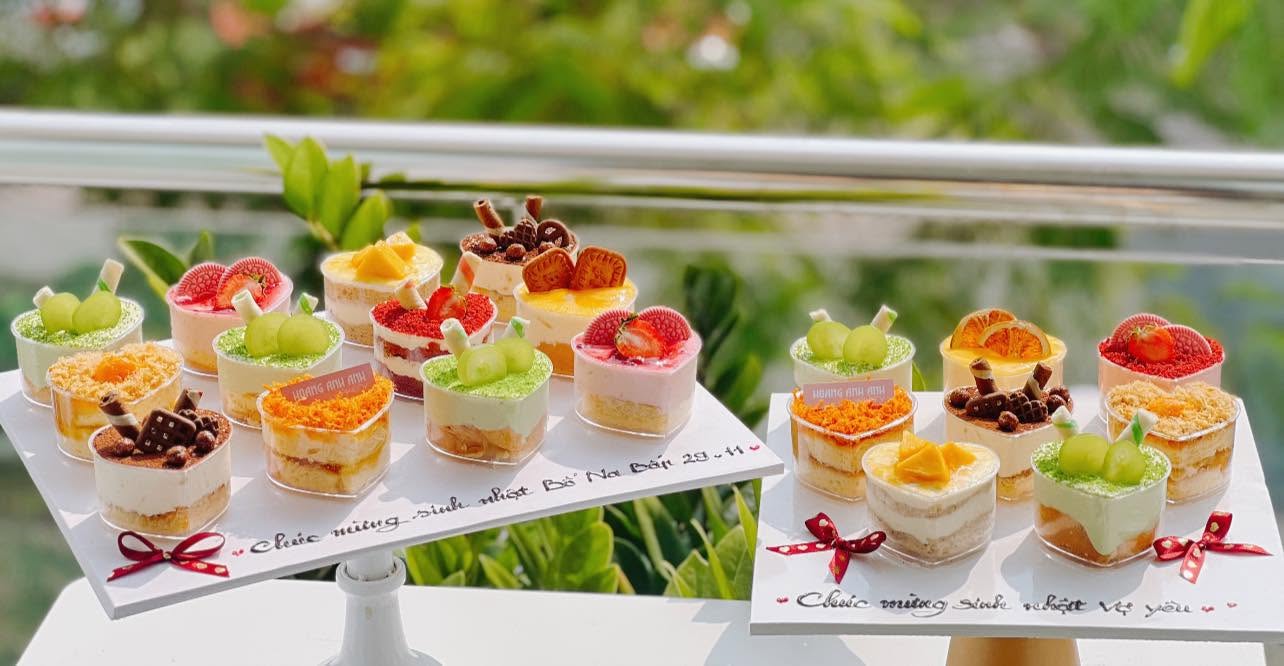 Bộ bánh choux trái cây dành cho sinh nhật